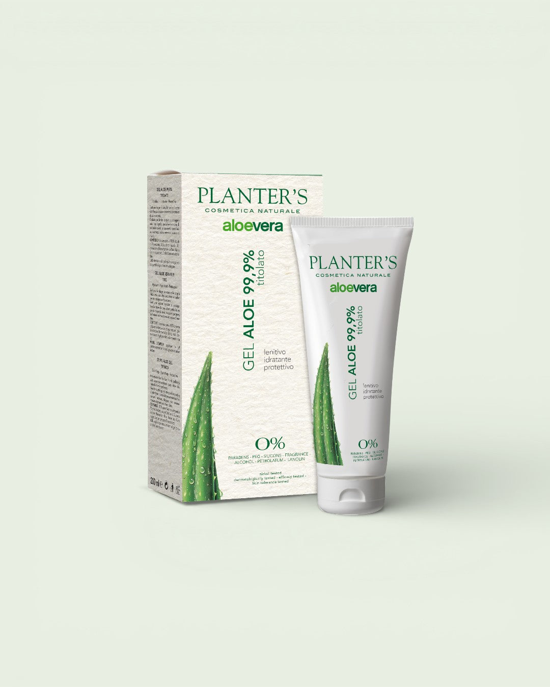 Gel Puro Titolato 99,9% – PLANTER'S Cosmetica Naturale